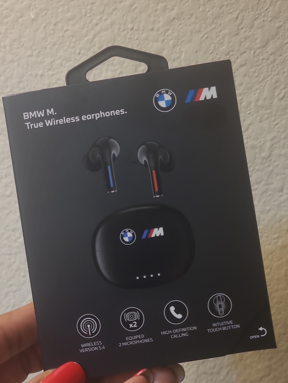 BMW Black M Wireless Ear Phones with Logo